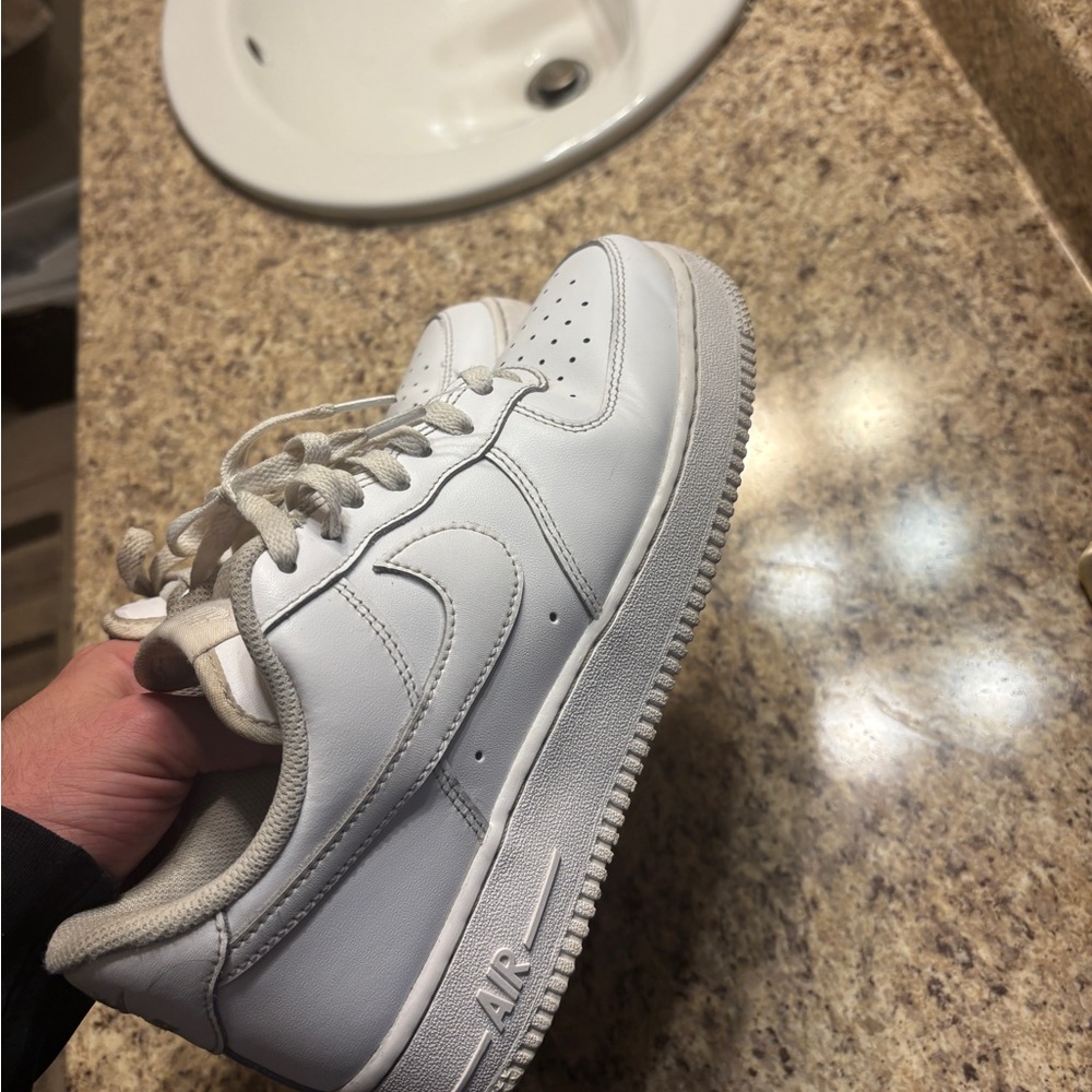 Nike White Air Force 1s / No Box / Lots of life left